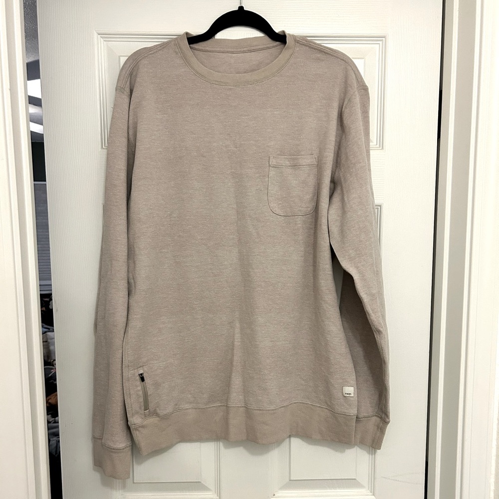 Vuori Men’s XL Jefferys Pullover Crew Sweater